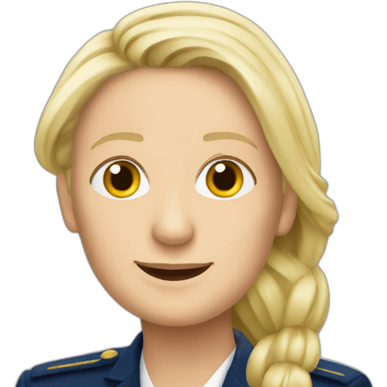 Marine lepen emoji