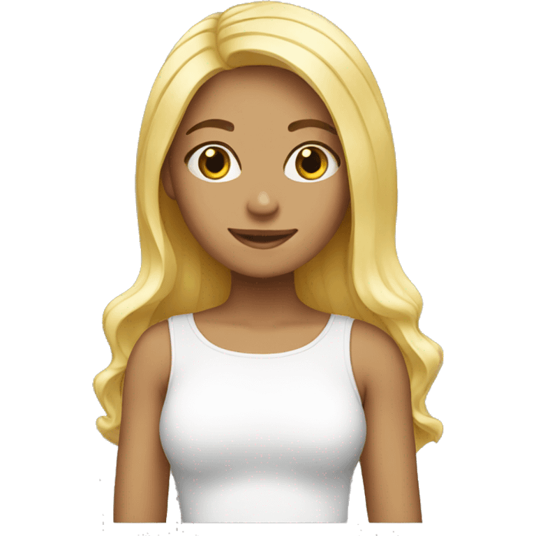 Girl blonde  emoji