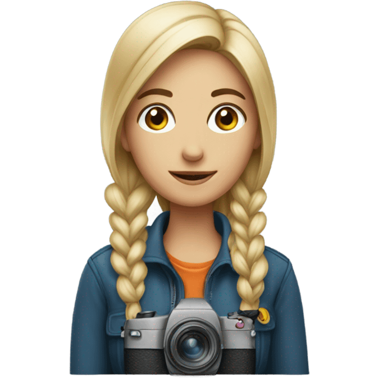 Photographer girl  emoji