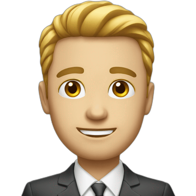 Sales person emoji