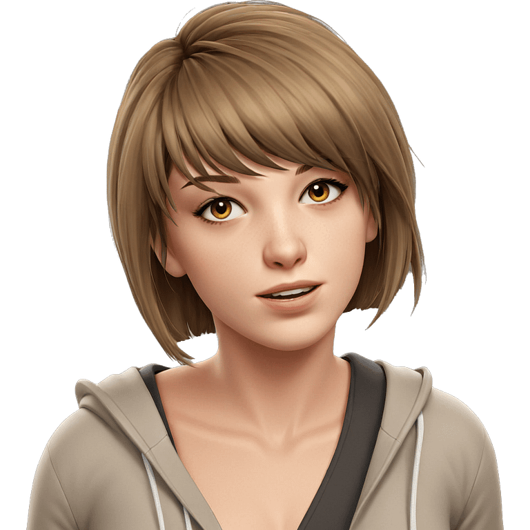 realistic portrait of girl emoji