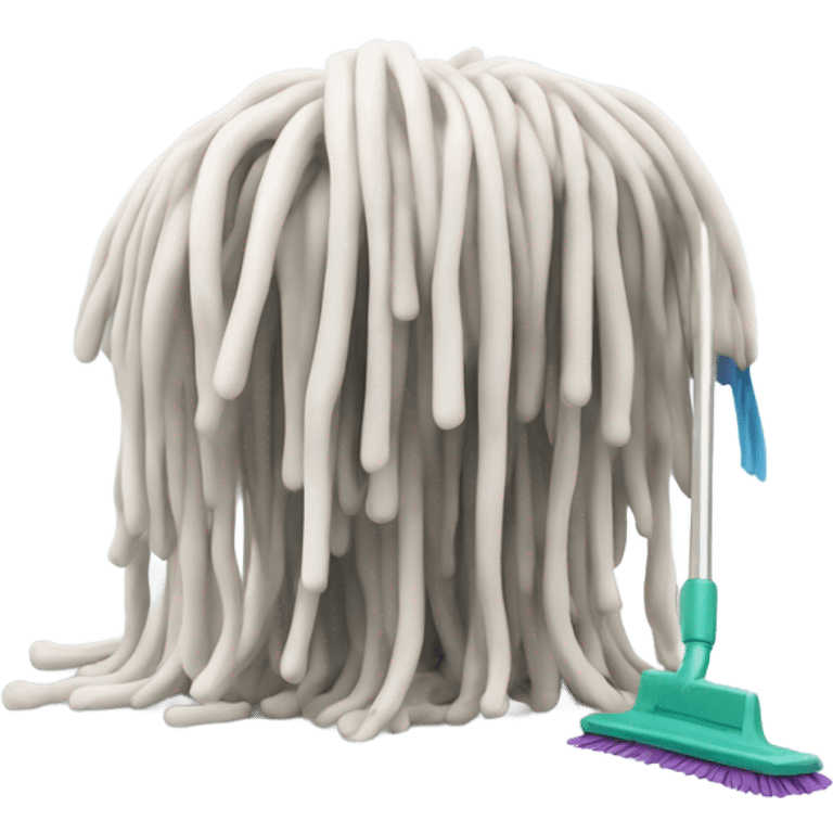 mop with text that says moop emoji