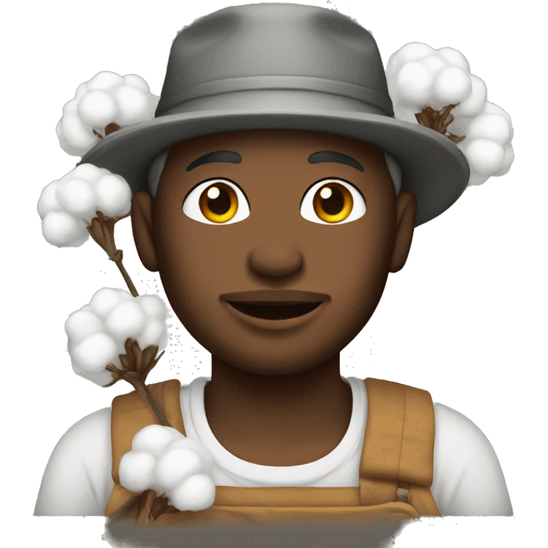 Cotton picker emoji