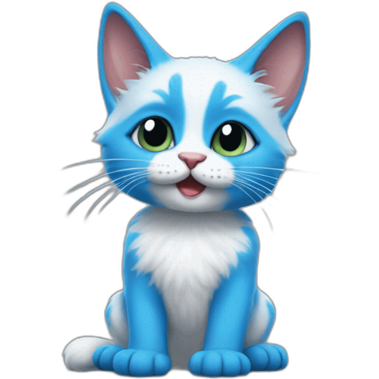 Smurf-cat-in-real-life emoji