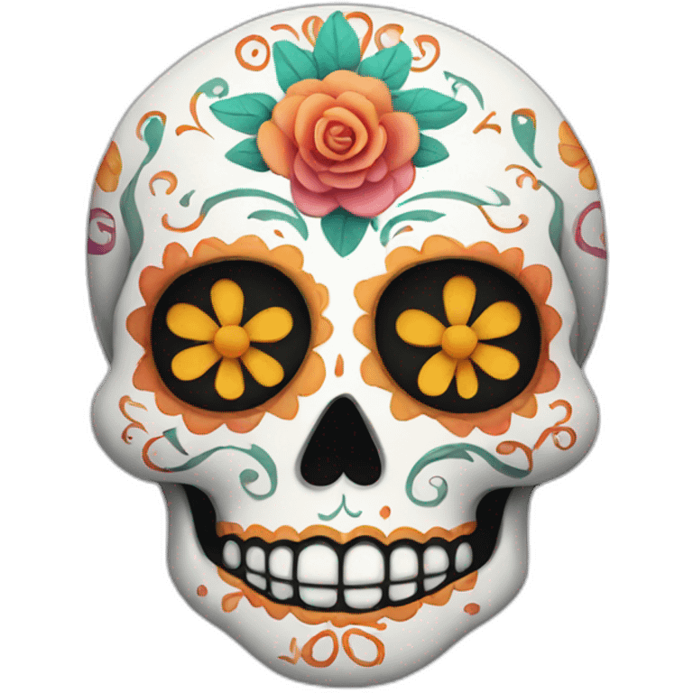 sugar skull emoji