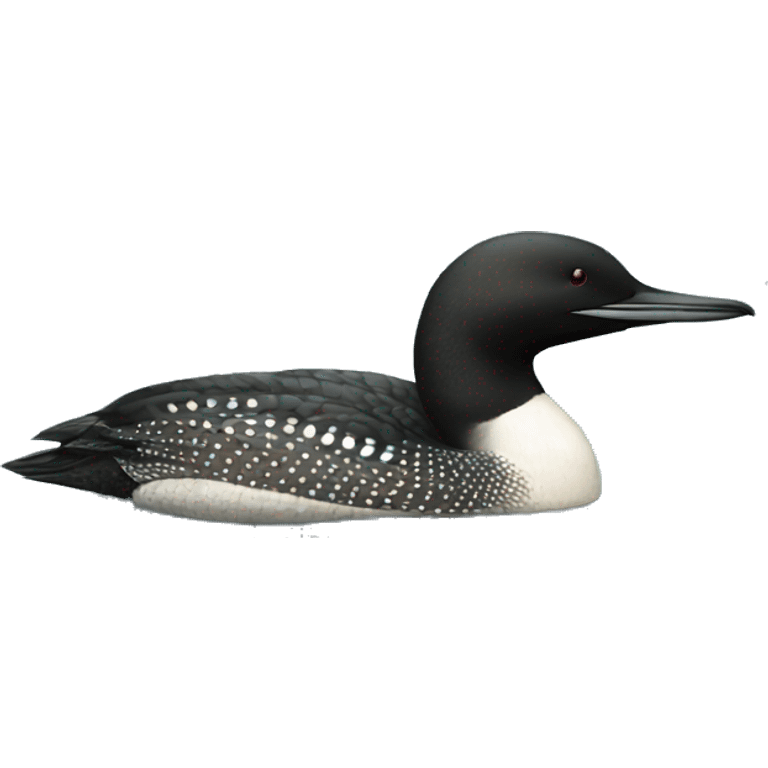 Common loon emoji