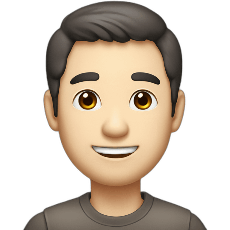 cute-dark-brown-haired-japanese-uncle-with-a-smiling,-thick-round-face,-slightly-droopy-eyes,-thin-eyebrows-and-a-large-head,-holding-a-colored-brush-and-a-graphite-pencil emoji