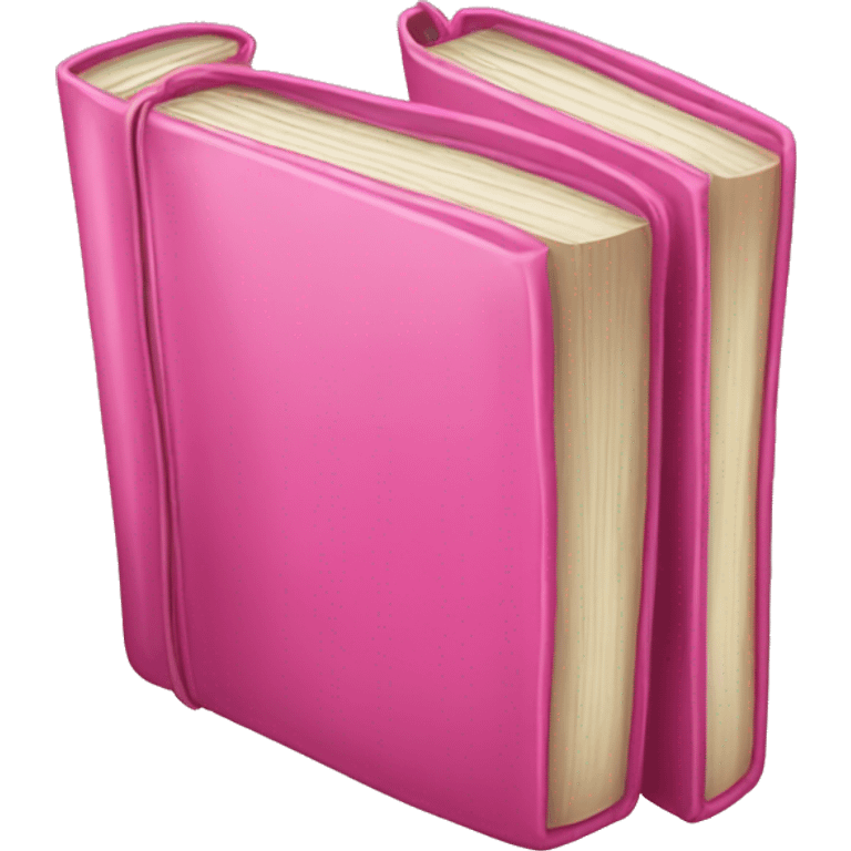 pink books emoji