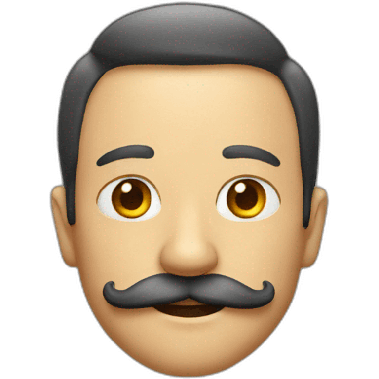 Man with moustache emoji