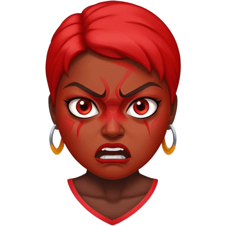 angry angry angry woman emoji