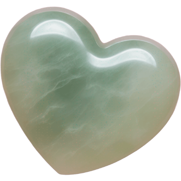 heart shaped gua sha massager emoji