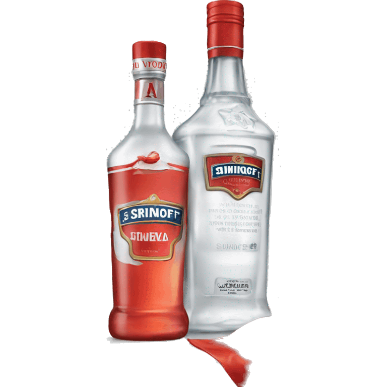 A vodka smirnoff bottle emoji