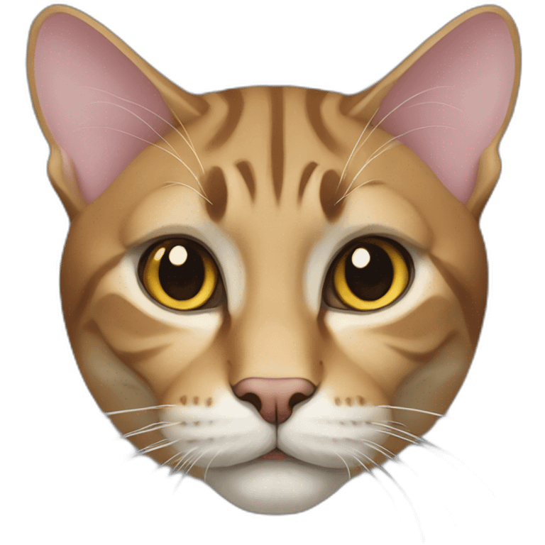 flat-shaded-polygon-cat emoji