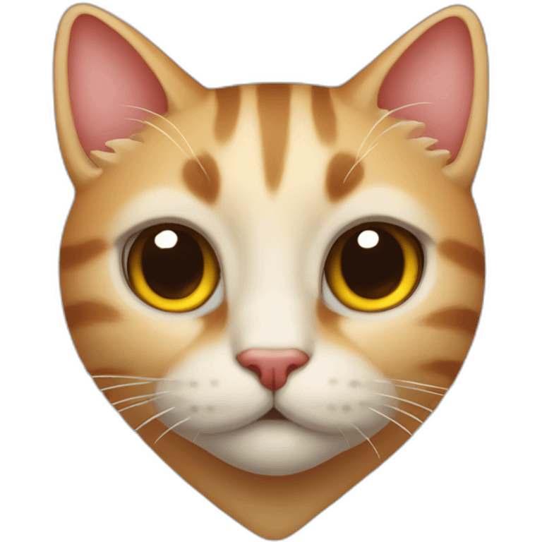 anatomic heart cat emoji