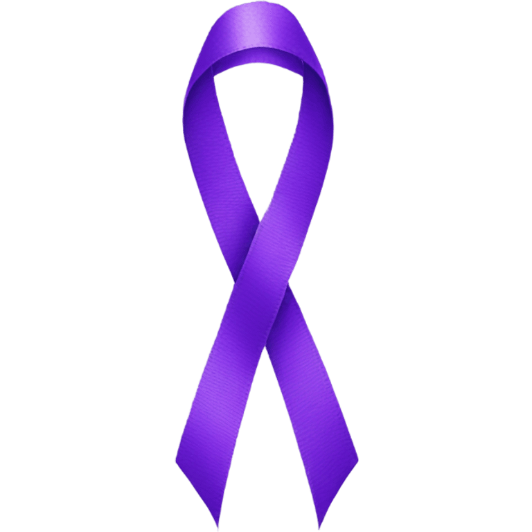 Purple Ribbon emoji