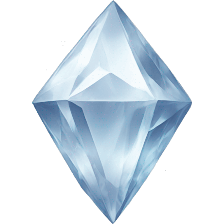 White Crystal  emoji