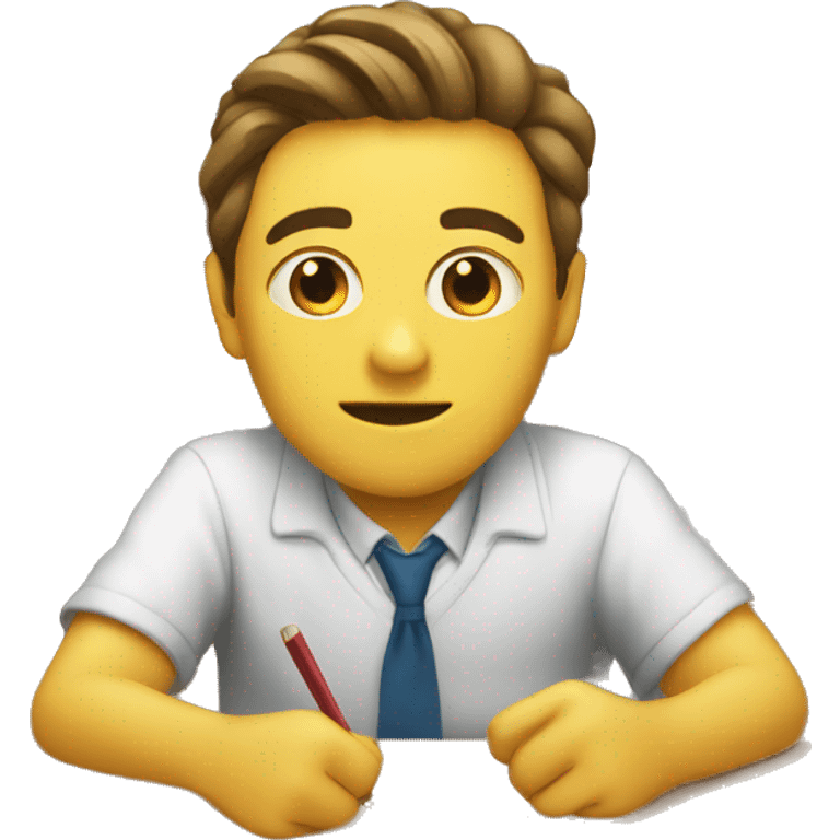 study a exam emoji