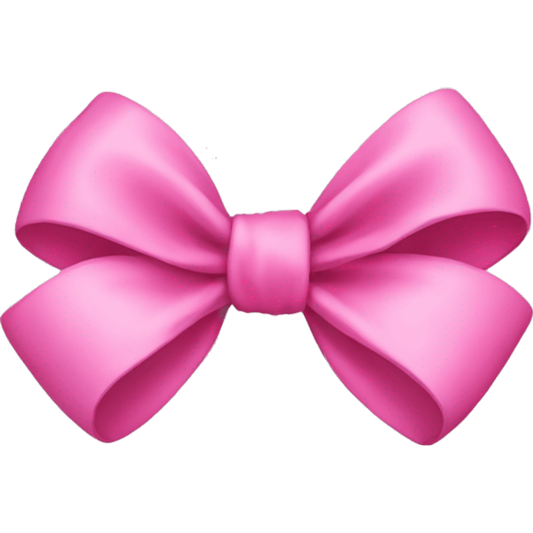 Pink bow emoji