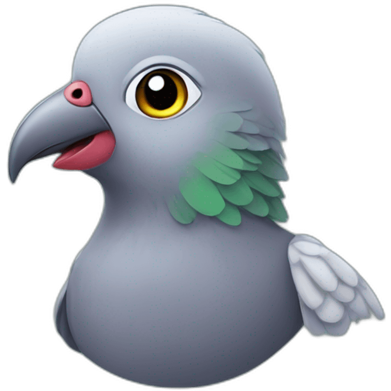 Pidgeon-Parrot emoji