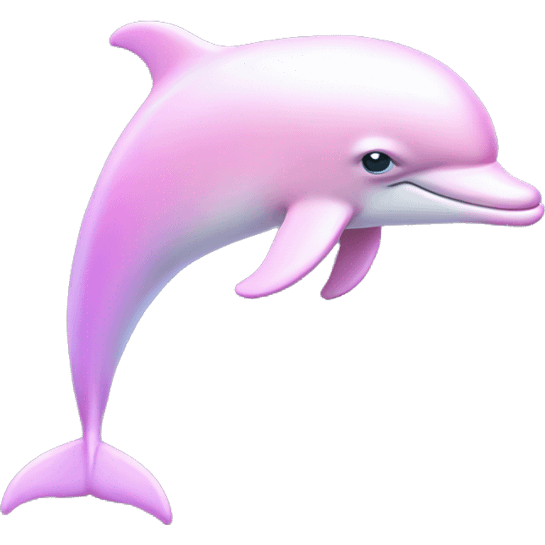 Pastel-pink-colors-dolphin emoji