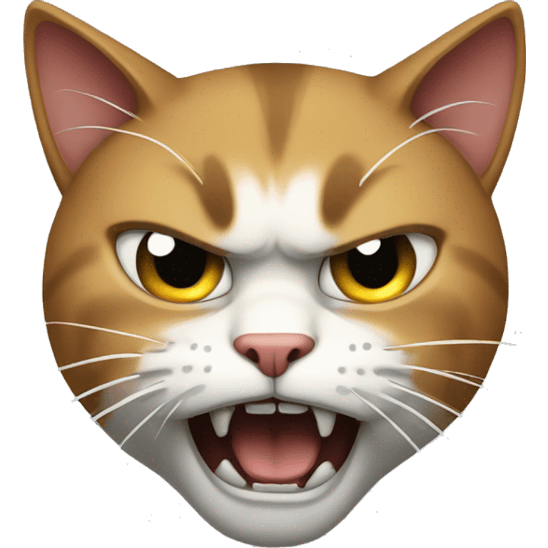 Angry cat emoji