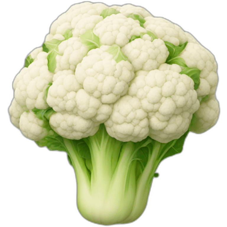 piece of cauliflower emoji