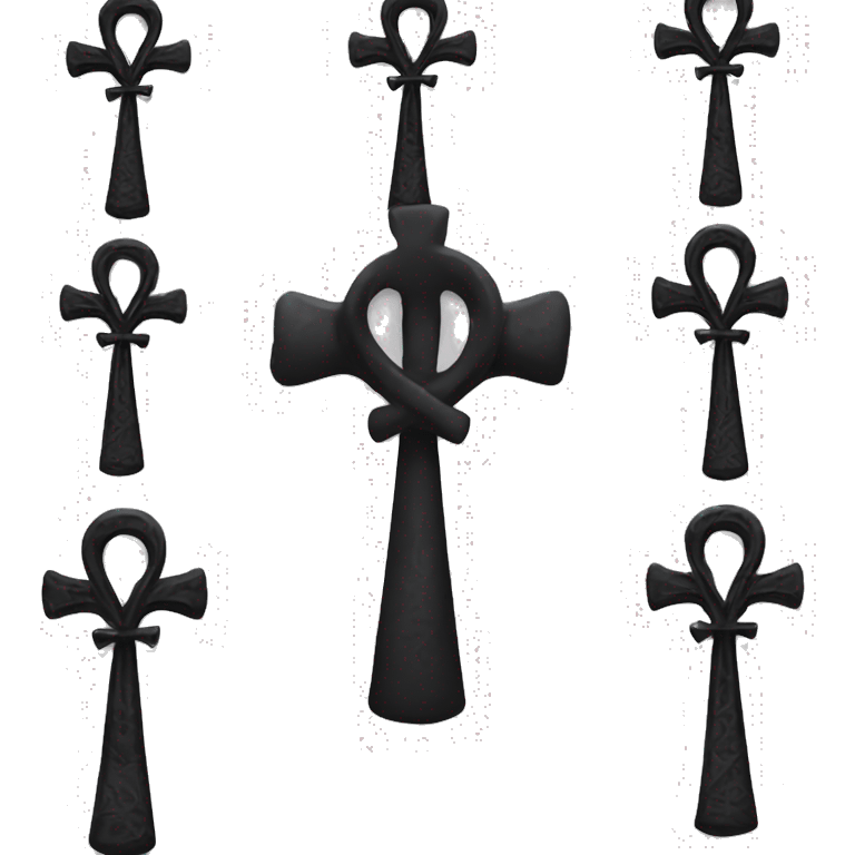 Gothic ankh  emoji