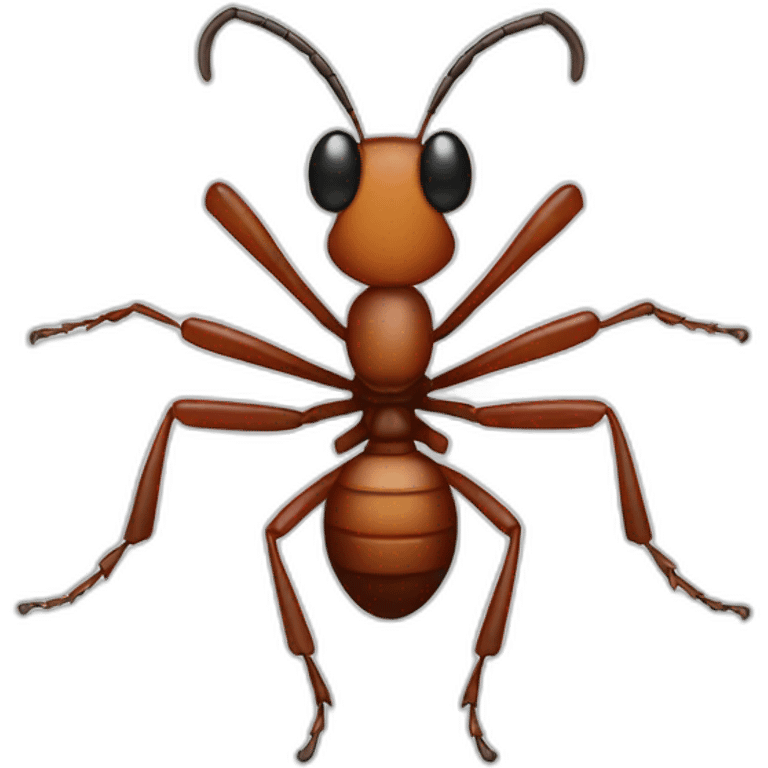 Very very big ant emoji