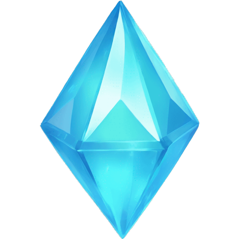 Sims iceblue plumbob emoji