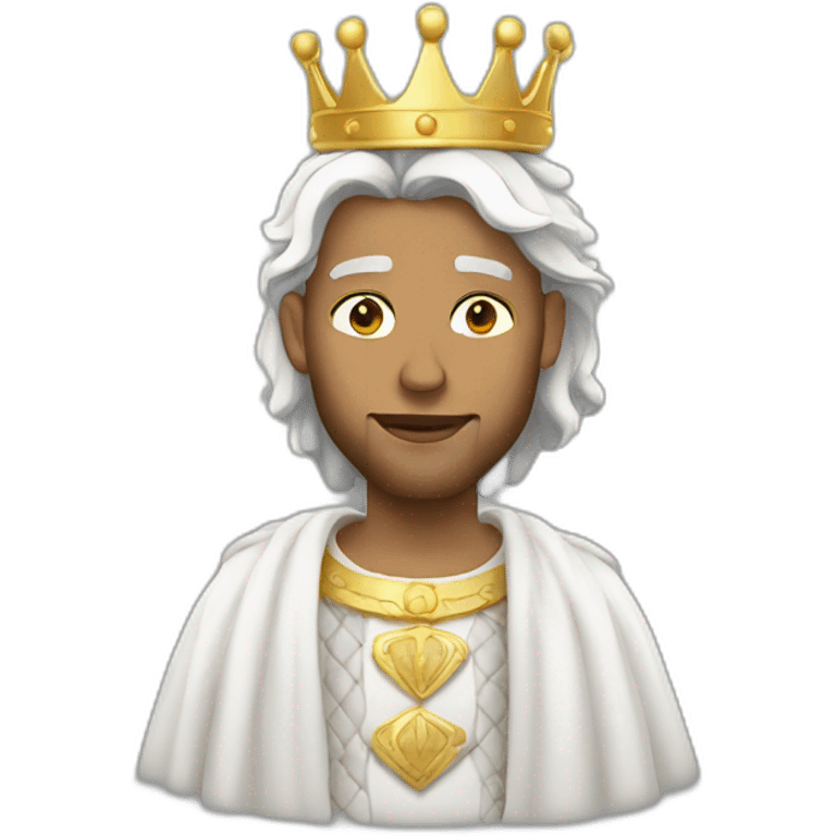 King white emoji