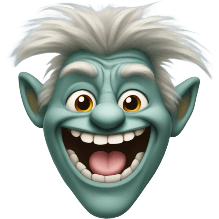 A troll face emoji