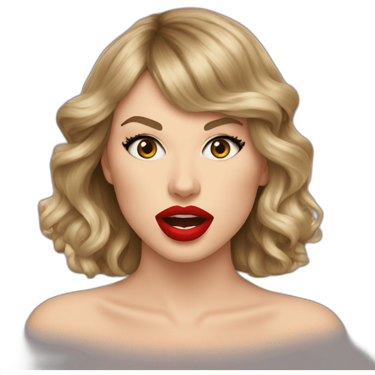 taylor-swift-mouth-bbc emoji