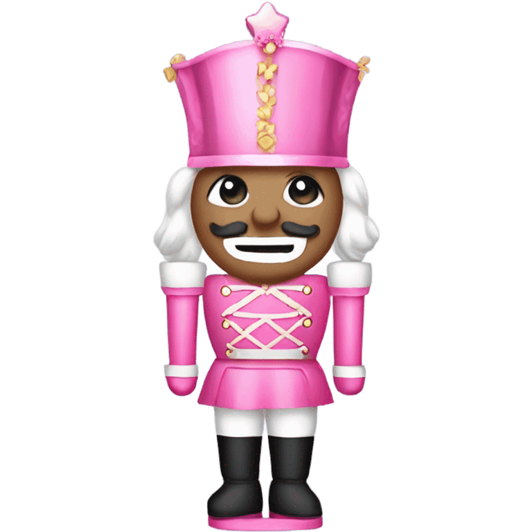 Pink nutcracker  emoji