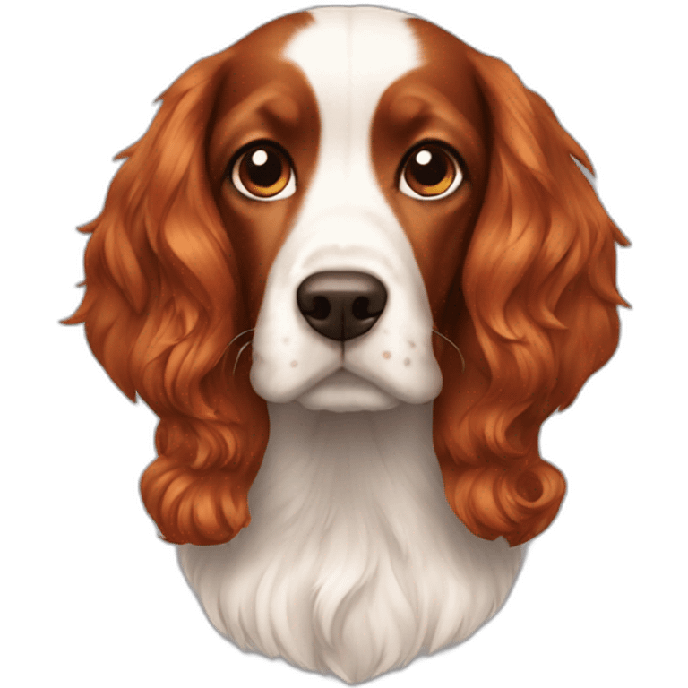 Cocker redhair emoji