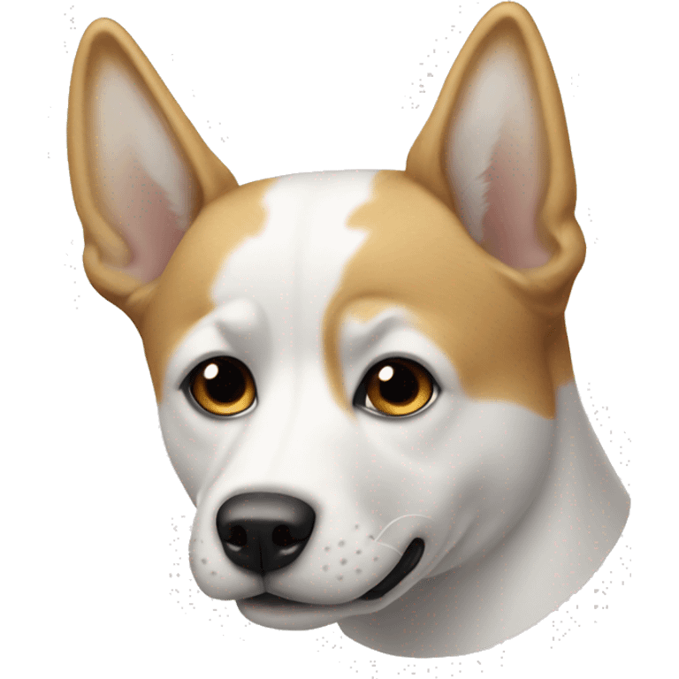 perro blanco  emoji