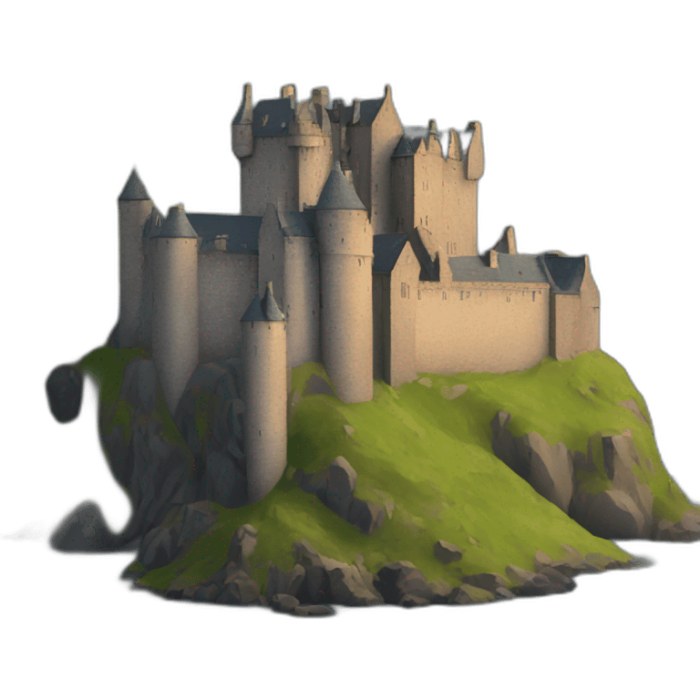 scotland castle emoji