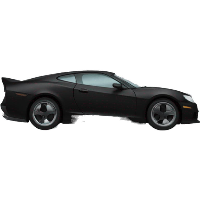 Black car batmen emoji