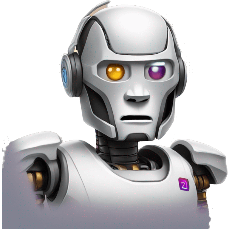 Lebron as a robot  emoji