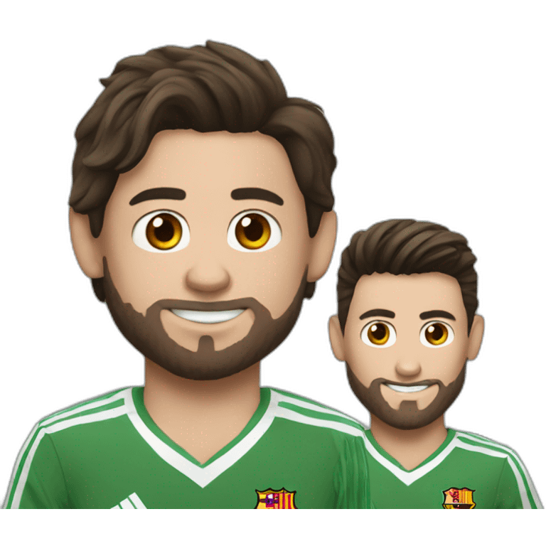 Ronaldo en Messi  emoji