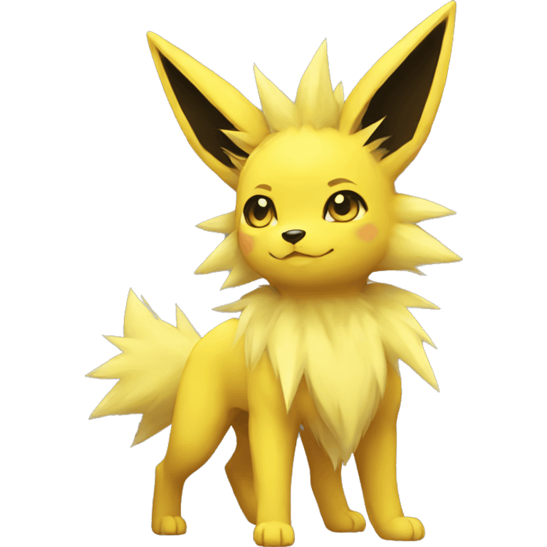 Jolteon-Umbreon full body emoji