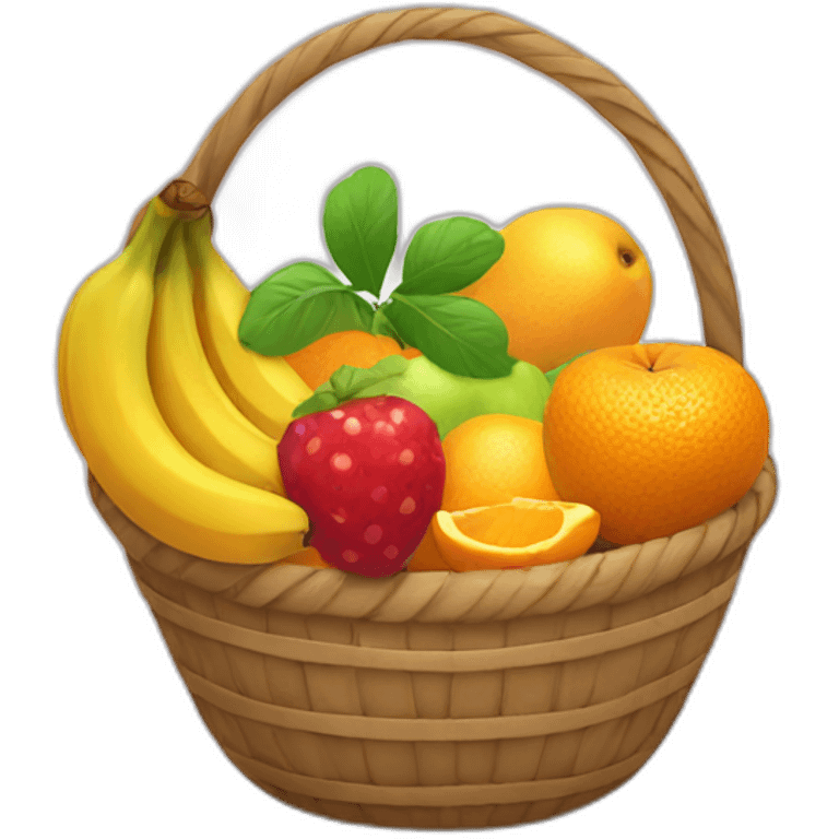 fruit basket emoji