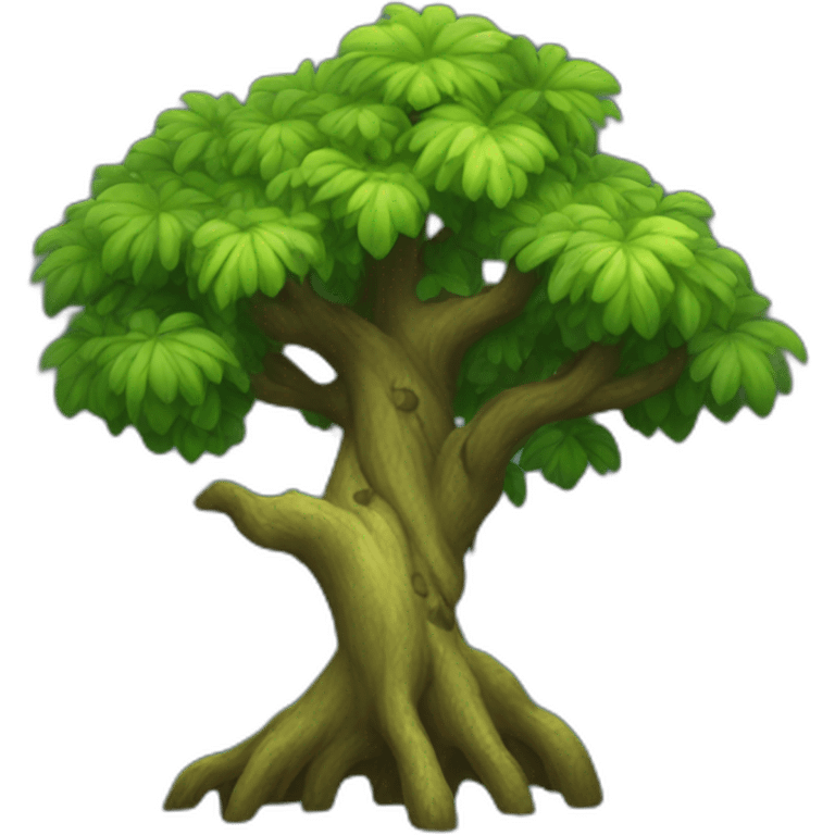 The mana tree emoji