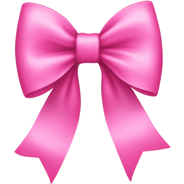 Pink bow emoji