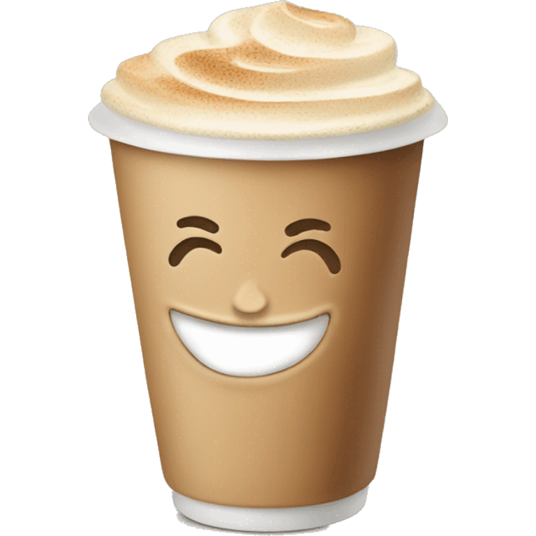 Cafe latte emoji