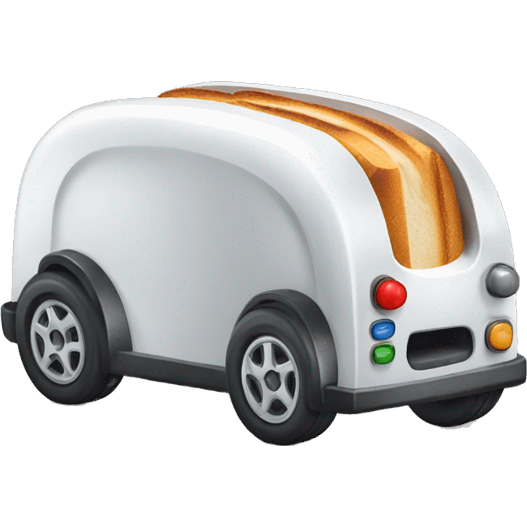 toaster race car emoji