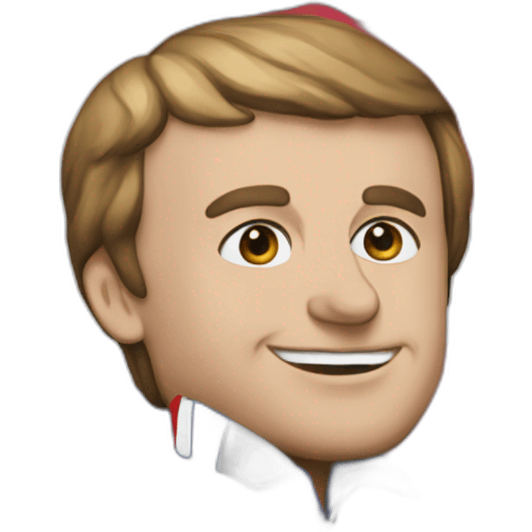 face-of-macron-on-a-flag emoji