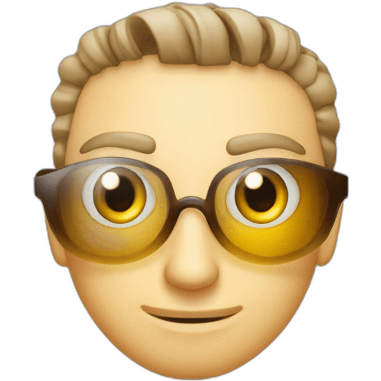 Monsieur bourelly et son oeil de verre emoji