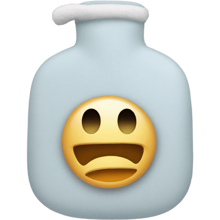 Hot water bottle emoji