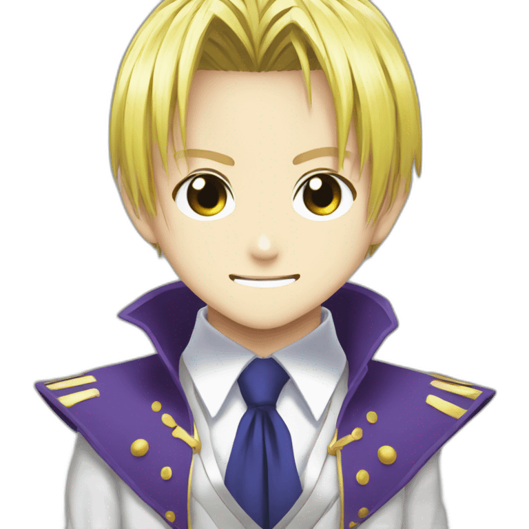 Kurapika kuHunterxHunter anime emoji