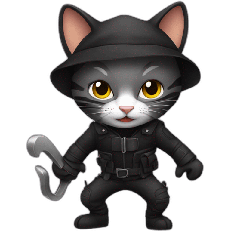 cat burglar emoji